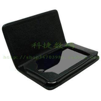 适用苹果APPLE iPod touch 2 MID皮套 左右开 横开 黑色