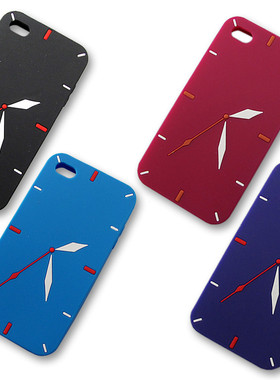 IWO/爱我 最新款 适用苹果手机套 iPhone 4保护套 硅胶套 时钟