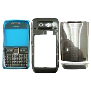 镜面 键盘 中板 原装 后盖 含前壳 下巴 小配件 诺基亚E71外壳