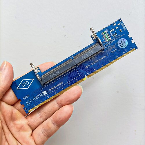 笔记本DDR4内存转台式主板DDR4内存用转接卡笔记本内存测试转换卡