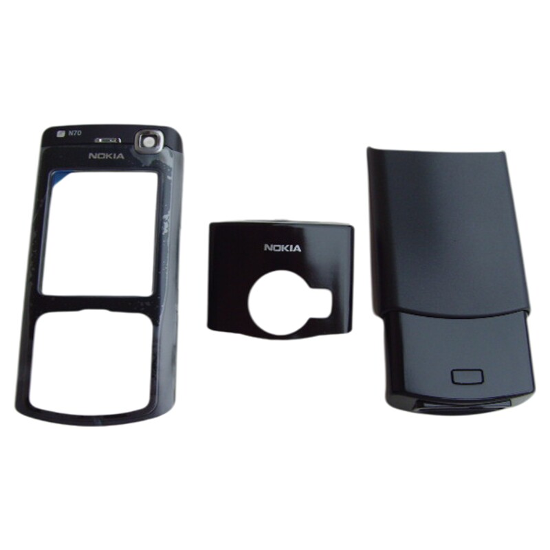 适用诺基亚N70外壳含前壳镜面天线盖后盖N72键盘BL5C电池直