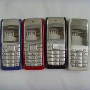 适用诺基亚1110 1110i 1112手机外壳 含前壳 镜面 按键 中壳 后盖