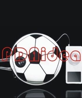 PDAiDEA品牌 适用苹果APPLE iPod MP3足球数字音频盒子 专用音箱