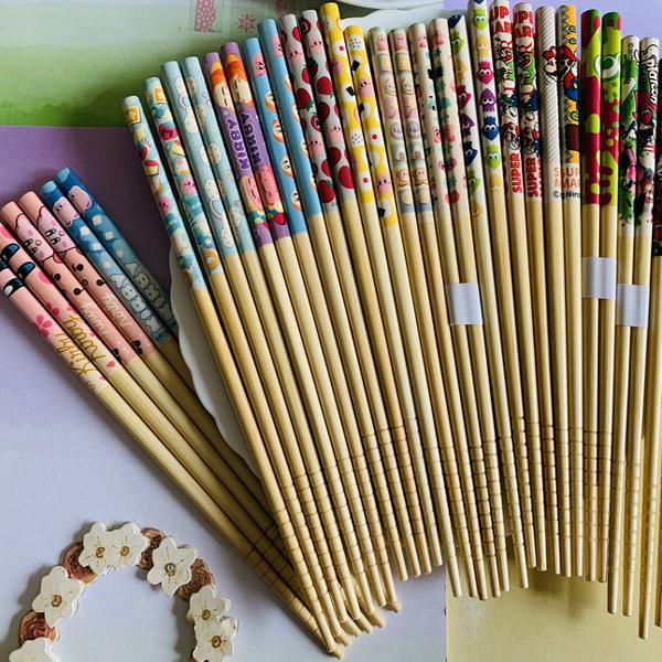 星之卡比出日单彩印散货竹筷