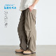 廓形纯色褶皱伞兵裤 男美式 复古休闲阔腿丛林裤 Vavu夏季 垂坠感长裤