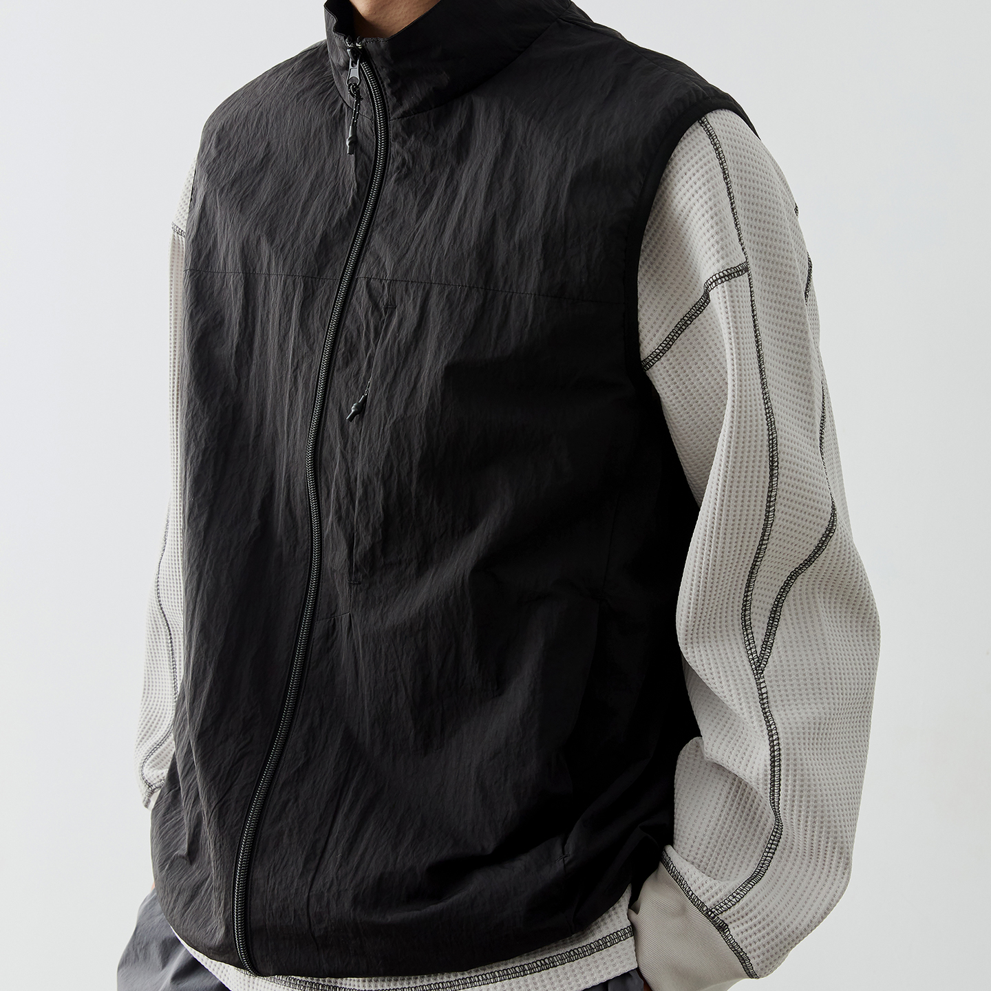 Vavu户外防泼水多口袋机能马甲