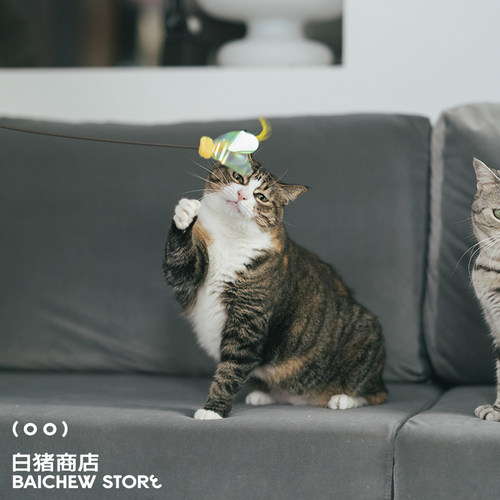 白猪商店派滋露逗猫棒猫咪玩具