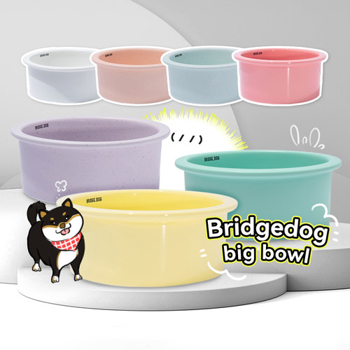 白猪商店bridgedog宠物碗陶瓷碗