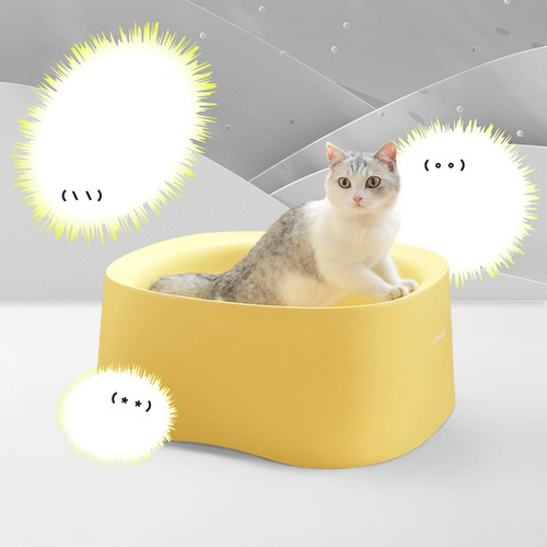 白猪商店Meoof猫砂盆开放式厕所