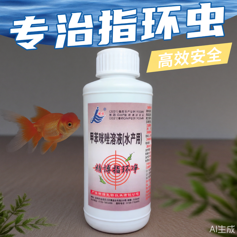 广州先得指环清水产鱼药杀灭指环虫三代虫渔药水族药品指环净锦鲤
