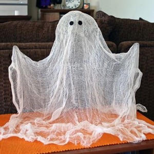 万圣节白纱布细纱涤棉鬼节装饰鬼屋密室酒吧KTV景区派对氛围布置