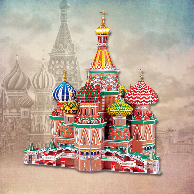 纸魔世家著名建筑模型立体拼图