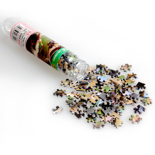 150片迷你小颗粒成人拼图减压试管铁塔花瓶梦幻小屋星空益智玩具