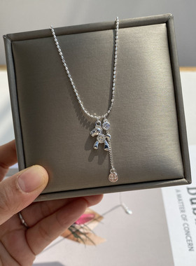 防过敏不掉色 高级感极简日常百搭款马上有钱 生肖马项链锁骨链女