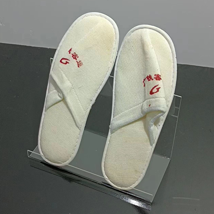 酒店用品一次性拖鞋摆放展示收纳架/精品店货架/书架/小家电展架