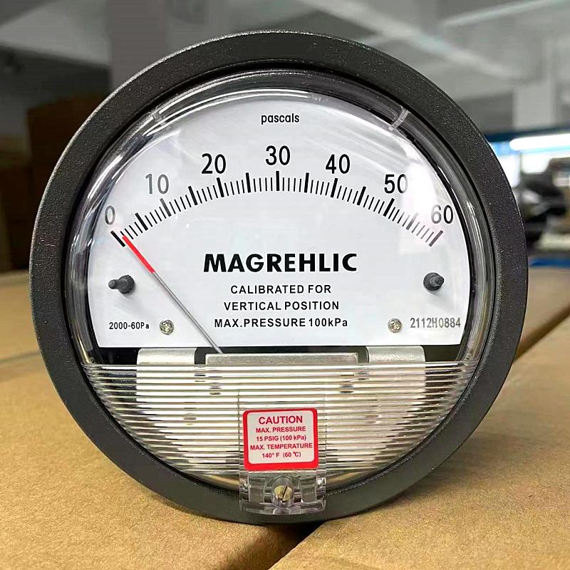 净化指针机械差压表艾凡鹏风压表