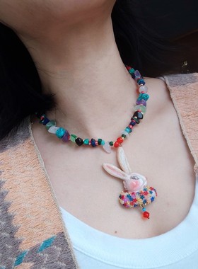 天然珍珠巴洛克绿松石