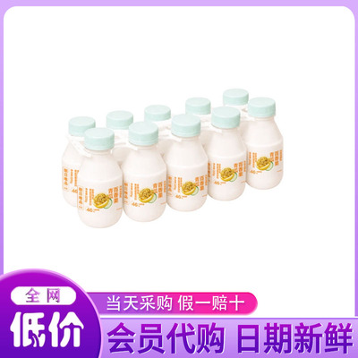 山姆代购 百香果青瓜风味发酵乳220g 朝日唯品小瓶减糖水果酸奶