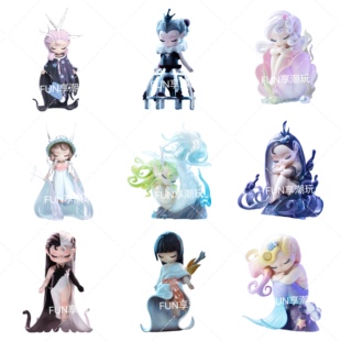 全新正版Sleep珍宝馆秘境精灵永生花海之天之精灵盲盒手办周边