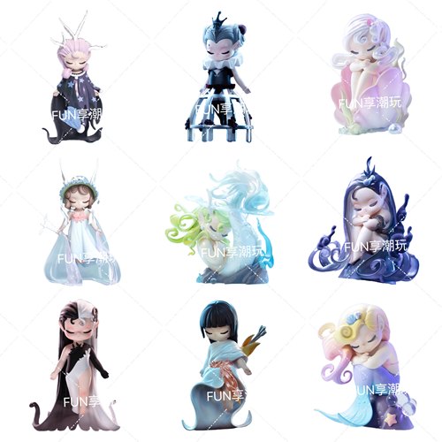 全新正版Sleep珍宝馆秘境精灵永生花海之天之精灵盲盒手办周边