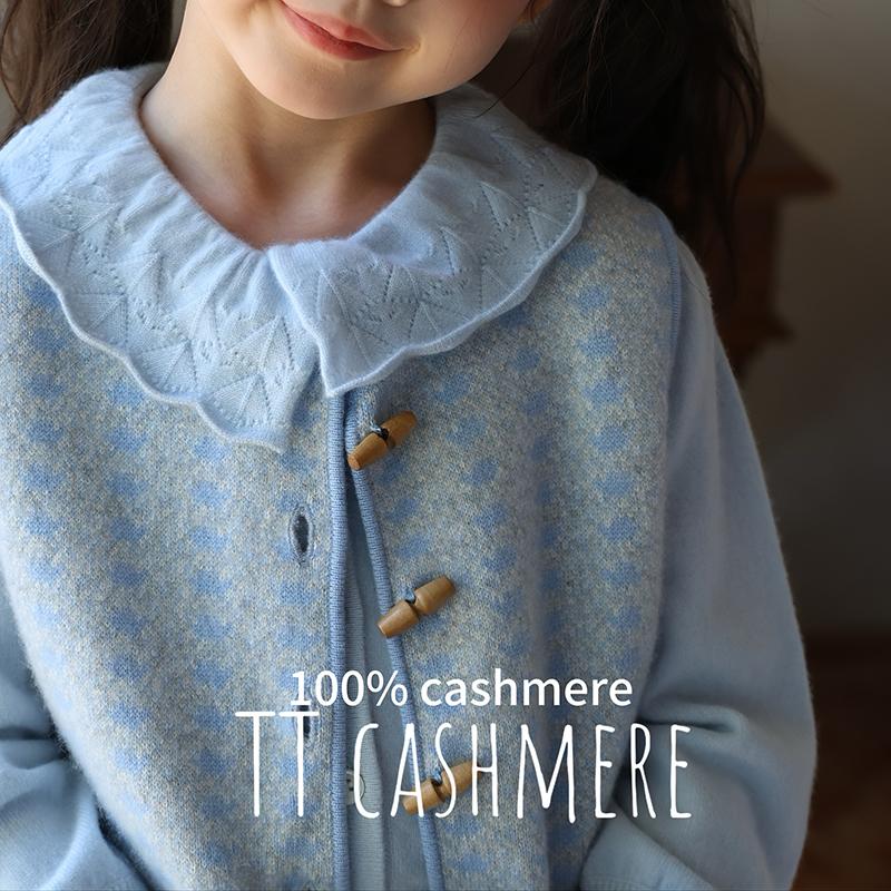 马甲外套开衫坎肩蓝色小香风