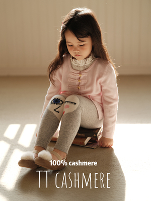 TTcashmere山羊绒柔软儿童羊绒裤