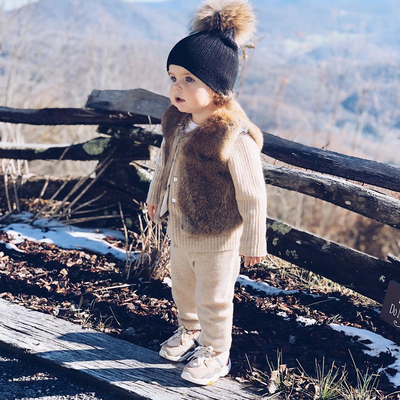 羊绒开衫儿童套装开衫