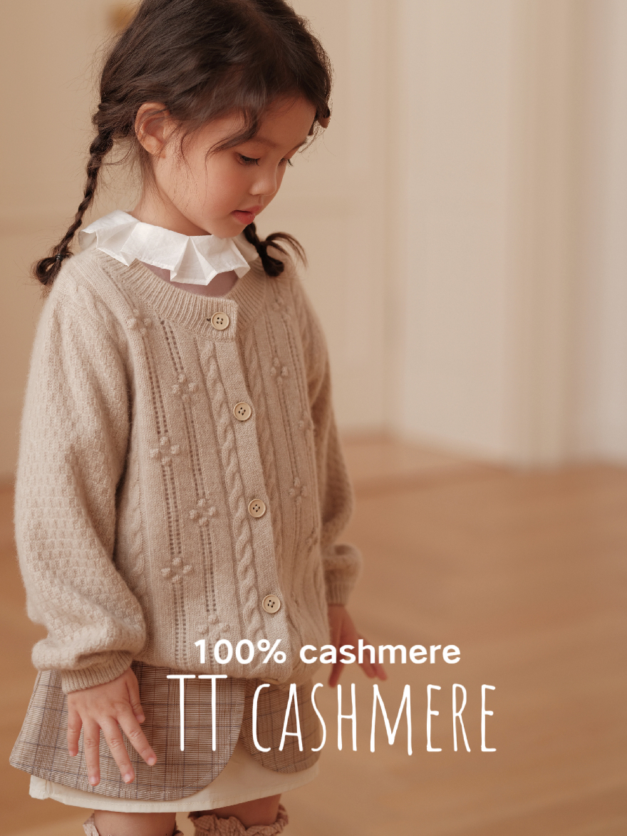 蒙威飒纯羊绒儿童羊绒衫