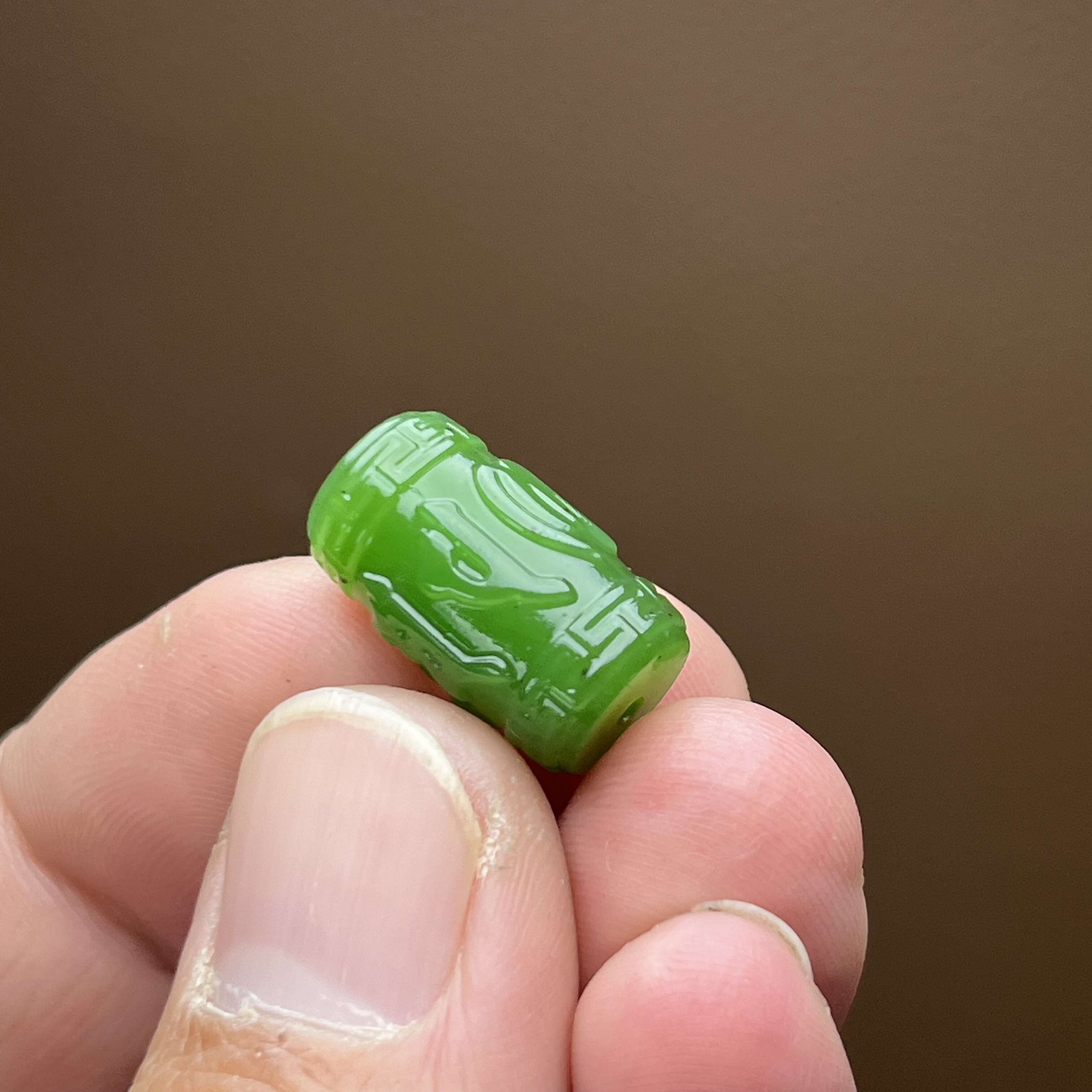 碧玉猫眼桶珠和田玉雕刻六字真言散顶珠星月金刚菩提手串DIY配饰,珠宝/钻石/翡翠,颈饰,淘宝优惠券,粉丝福利购,淘宝优惠卷