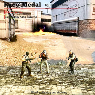 反恐精英 迷你小玩具 热门游戏 csgo 现货 沙盘模型 微缩植物模型