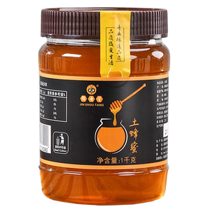 家庭装土蜂蜜浏阳大围山锦寿堂