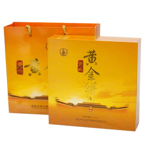 岳阳特产君山黄金饼黄茶礼盒