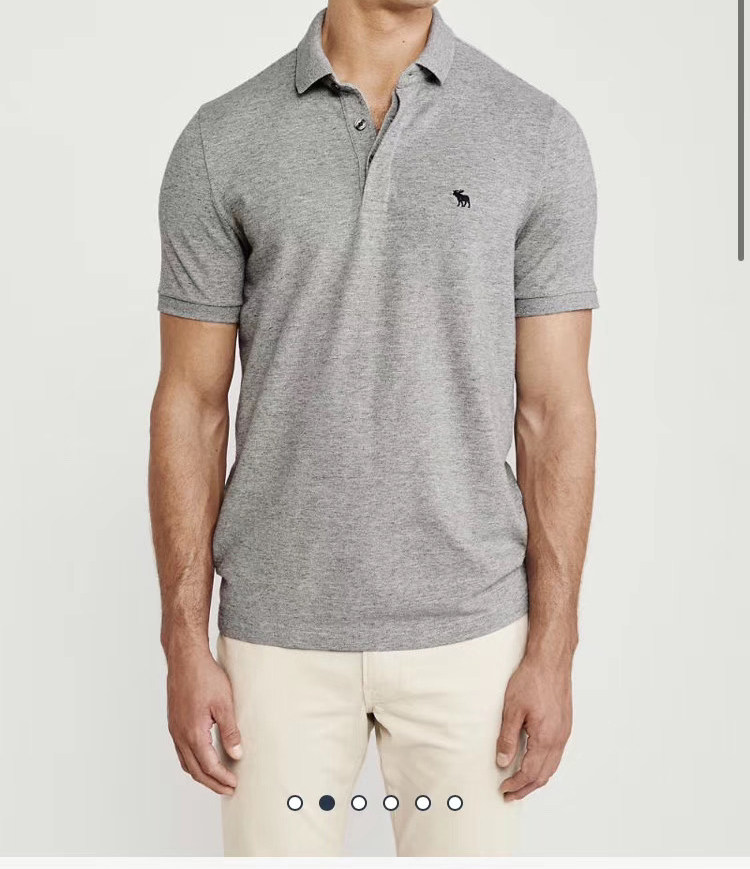 洛城记美代男士修身POLO衫