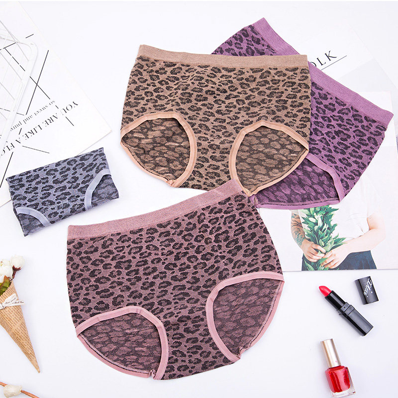 赛德纳豹纹内裤女生莫代尔无痕棉档抗菌三角裤中腰透气打底裤6903|msdalam kategori Pakaian Dalam/seluar dalam lelaki/tracksuit, seluar dalam - dari Buy2taobao.com untuk memberikan perkhidmatan ejen Taobao profesional membeli