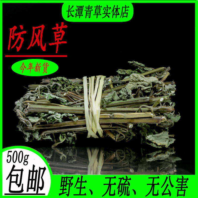 野生防风草500克落马衣假紫苏马衣叶土防风四方茎抹草秽草