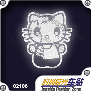 汽车贴纸 021 06 hello kitty 另类搞笑 僵尸造型 反光 车贴,汽车用品/电子/清洗/改装,汽车装饰贴/反光贴,淘宝优惠券,粉丝福利购,淘宝优惠卷
