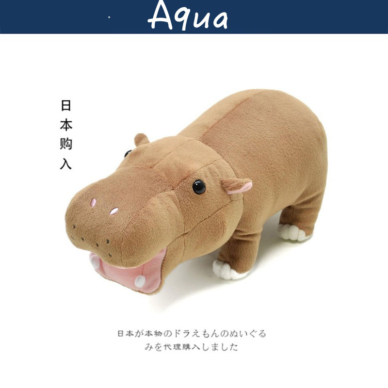 aqua日本正版河马公仔
