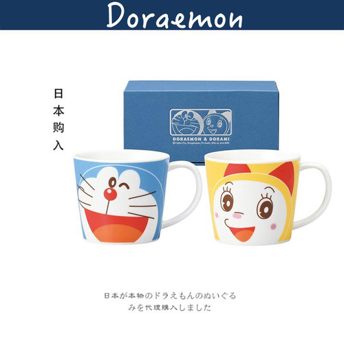 doraemon日本正版哆啦a梦水杯