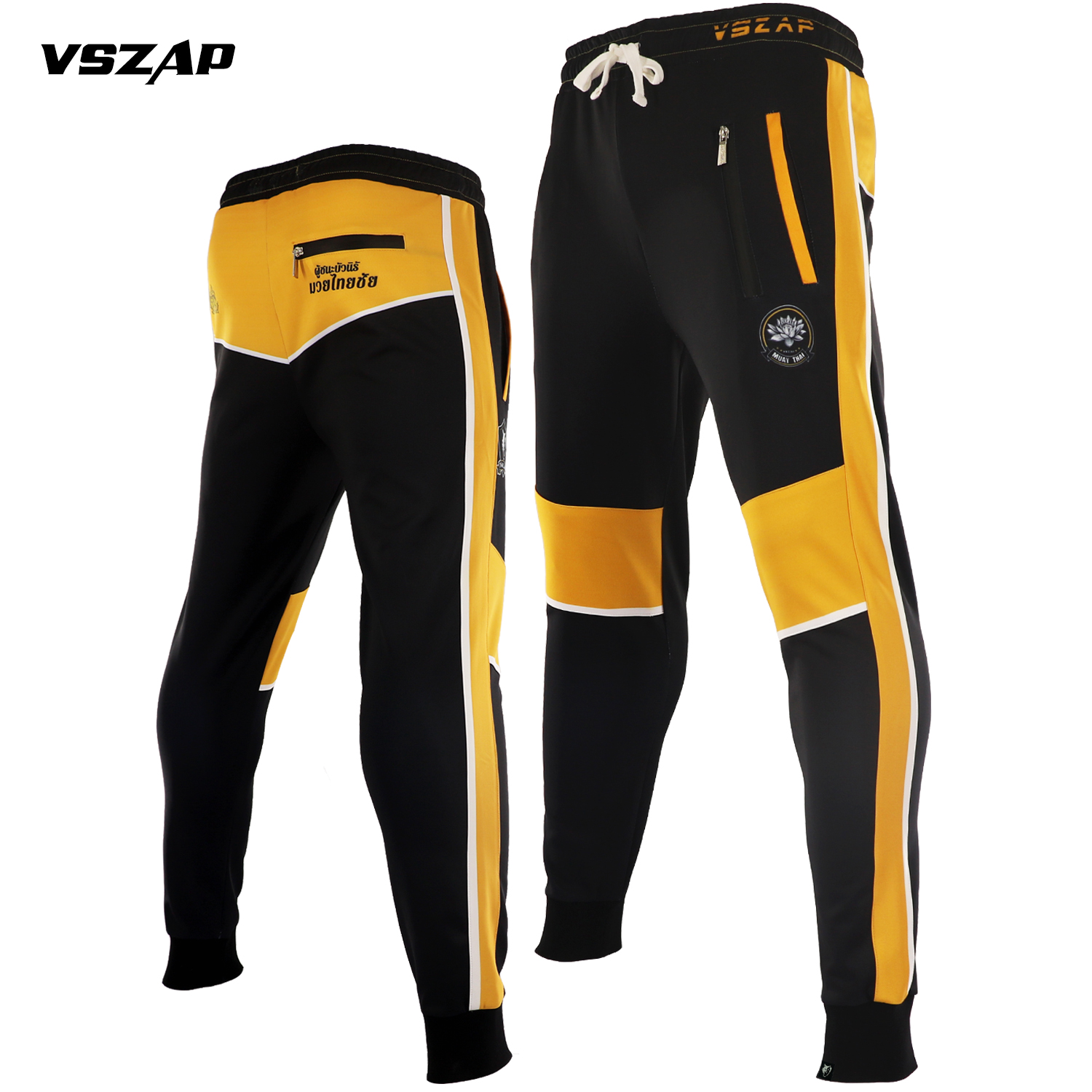 VSZAP长裤莲花格斗速干MMA卫裤男