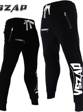 VSZAP健身运动加绒长裤MMA格斗搏击卫裤塑身训练跑步宽松秋冬休闲