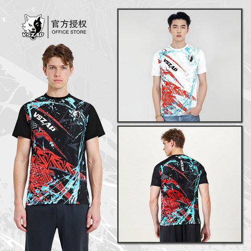 VSZAP搏击格斗UFC训练短袖T恤男