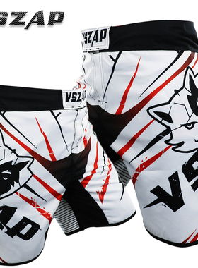 VSZAP EXPLODING时尚搏击短裤MMA健身运动休闲综合格斗训练泰拳裤