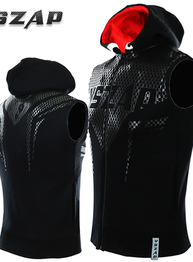 VSZAP SHARP连帽衫卫衣外套马甲MMA无袖UFC搏击格斗健身散打训练