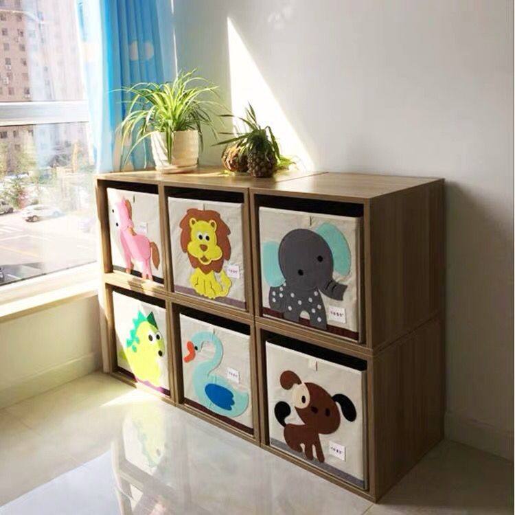 收纳箱可水洗儿童玩具宝宝卡通