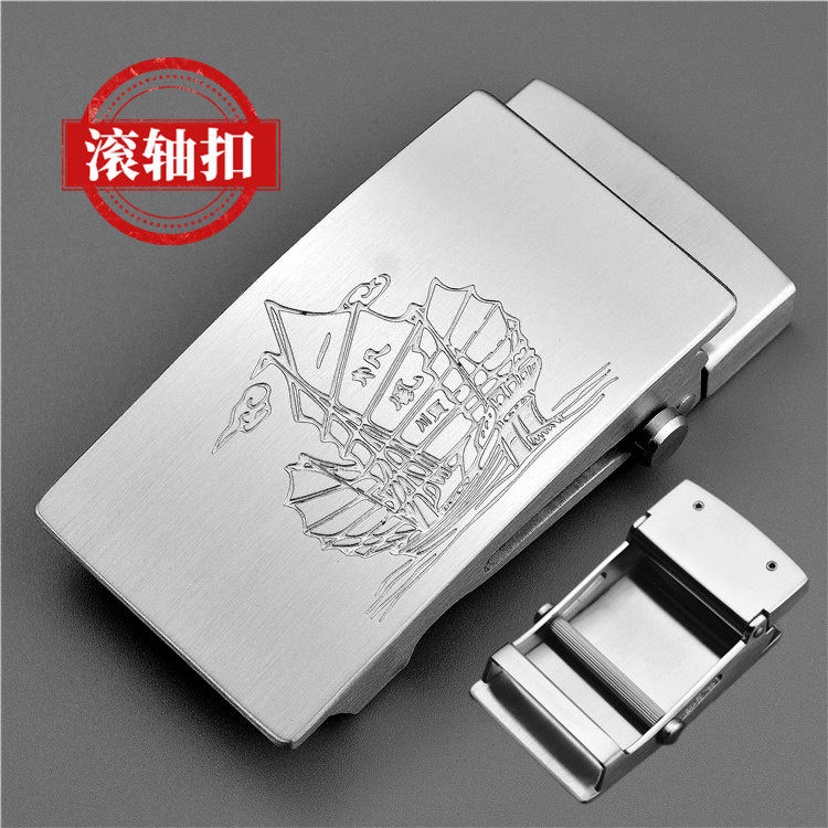 304不锈钢滚轴皮带扣头腰带扣头配件帆布皮带头无牙自动扣头3.5cm,服饰配件/皮带/帽子/围巾,皮带扣,淘宝优惠券,粉丝福利购,淘宝优惠卷