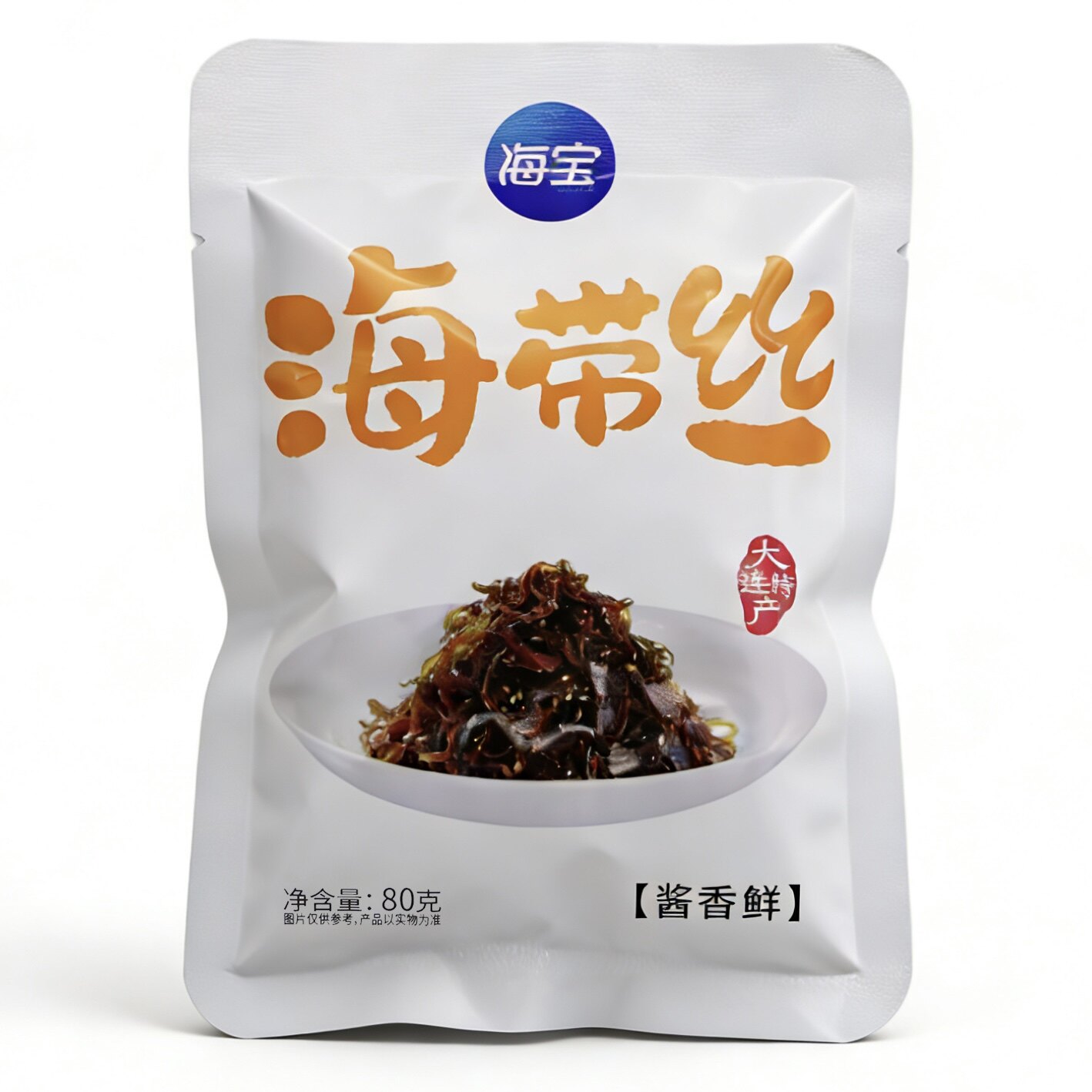 大连特产海宝佃煮海带丝海带结昆布豆开袋即食海草裙带菜梗段零食