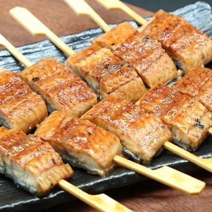 好鱼道蒲烧烤鳗鱼串15g*6串日料烤鳗串即食照烧鳗鱼寿司料理食材