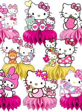 HelloKitty凯蒂猫主题派对装饰