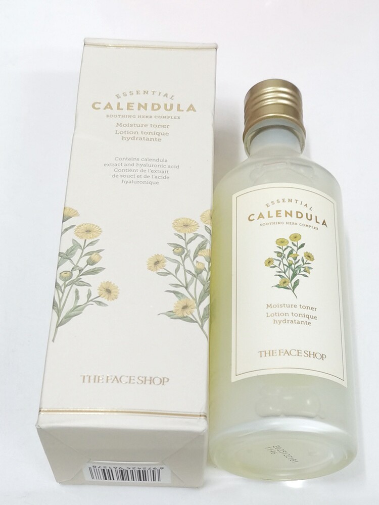 包邮菲诗小铺the face shop金盏花清润柔肤水保湿舒缓145ml