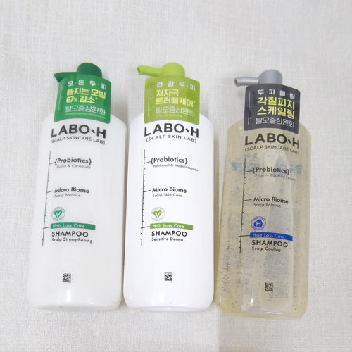 laboh益生菌洗发水韩国400ml胶囊